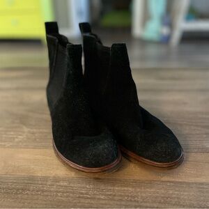 Clarks Black Ankle Boots